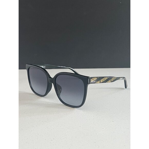 MOSCHINO 205437 UV-Protected black Square Sunglasses - Picture 4 of 8